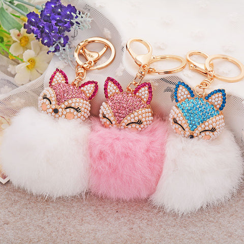 Fluffy Key Chains