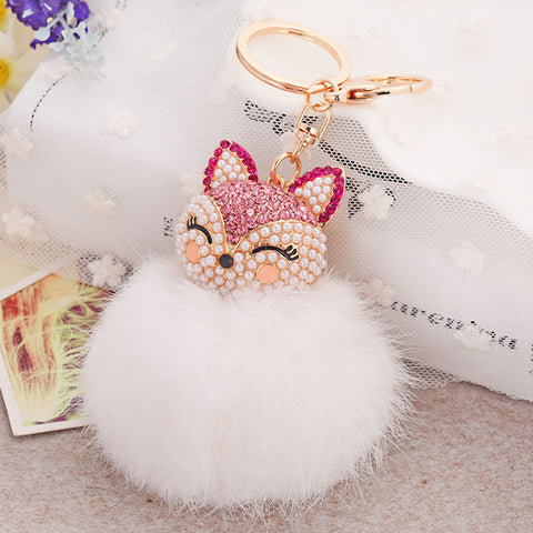 Fluffy Key Chains