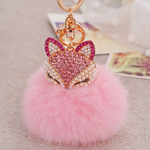 Fluffy Key Chains