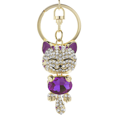 Crystal Rhinestone Key Chain